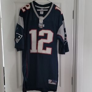 NFL NWT Reebok Onfield Tom Brady Jersey